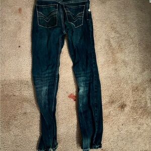 Wrangler Blue Slim Fit Vintage Jeans